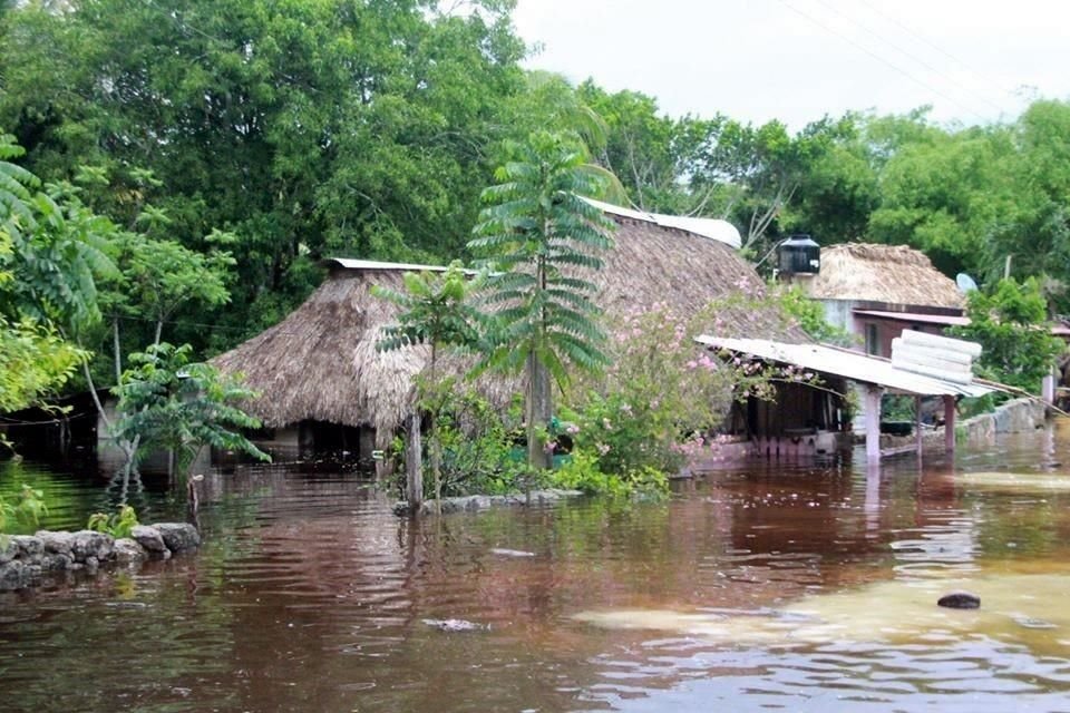 Las afectaciones se registraron en 74 comunidades del sur de Quintana Roo.