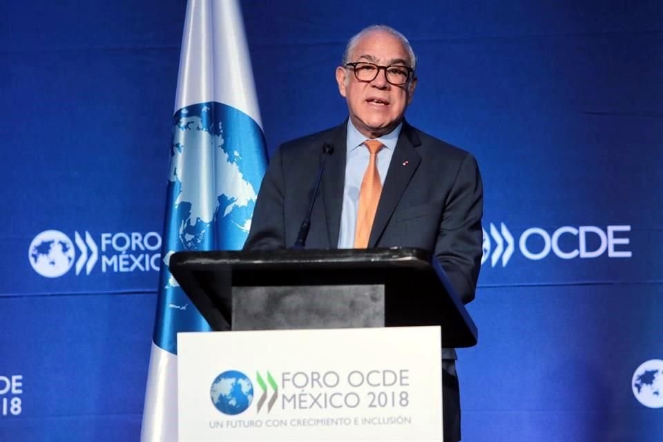 José Ángel Gurría; secretario general de la OCDE.