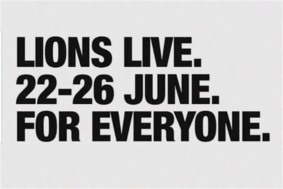 Lions Live se lleva a cabo del 22 al 26 de junio.