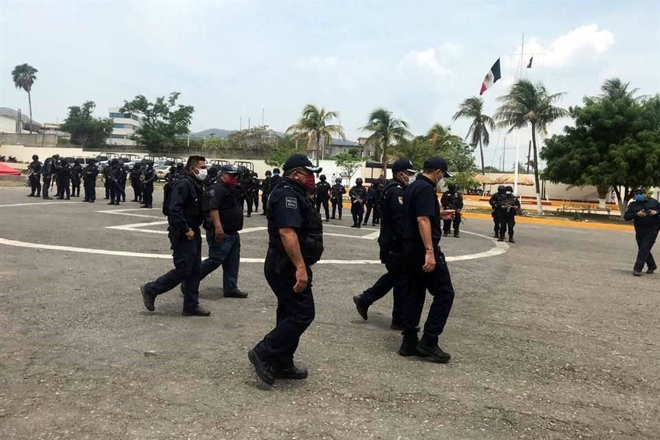 El Gobierno estatal ordenó el despliegue de elementos de seguridad.