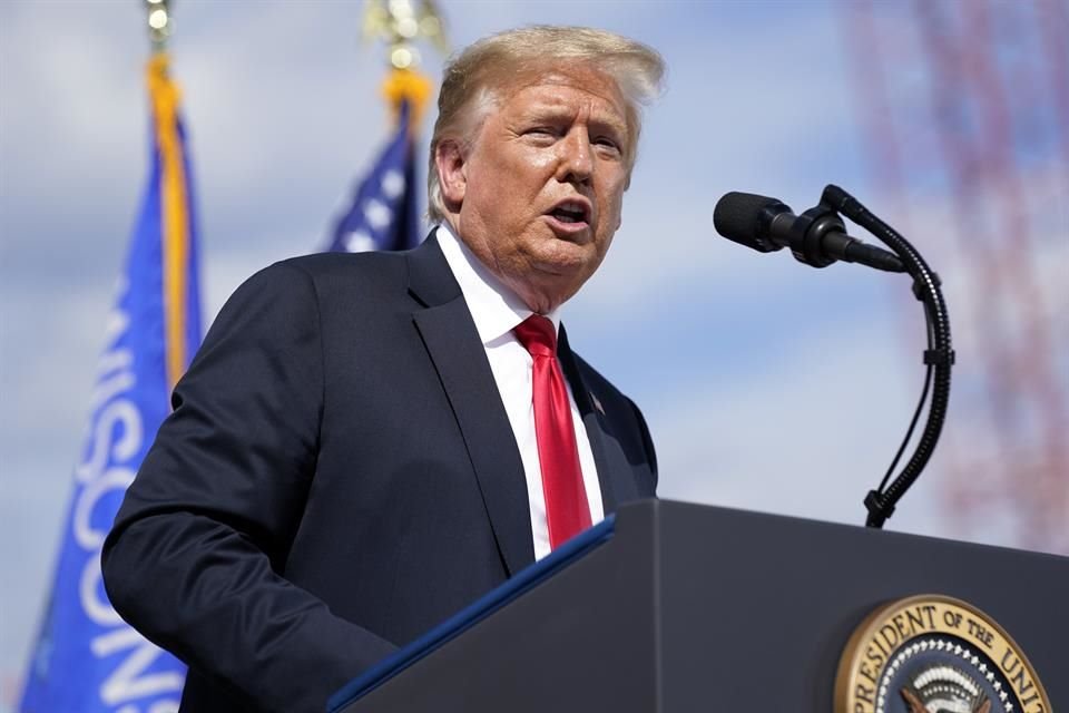 Donald Trump, Presidente de Estados Unidos.