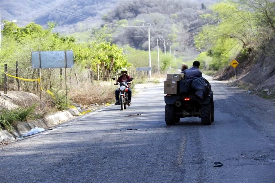 Debido a las balaceras registradas al norte de Culiacán, Sinaloa, pobladores han abandonado sus comunidades.