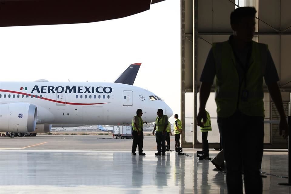 El 30 de junio pasado, Aeroméxico inició un proceso voluntario de reestructura financiera.