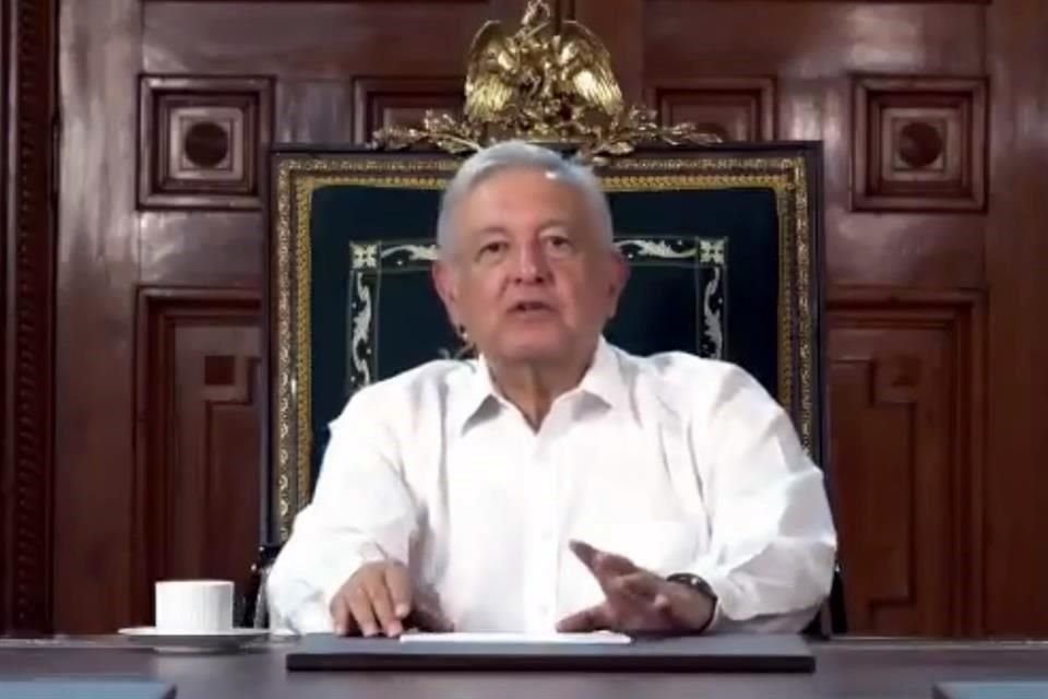 En un video, López Obrador  felicitó a Estados Unidos por el día de su independencia.