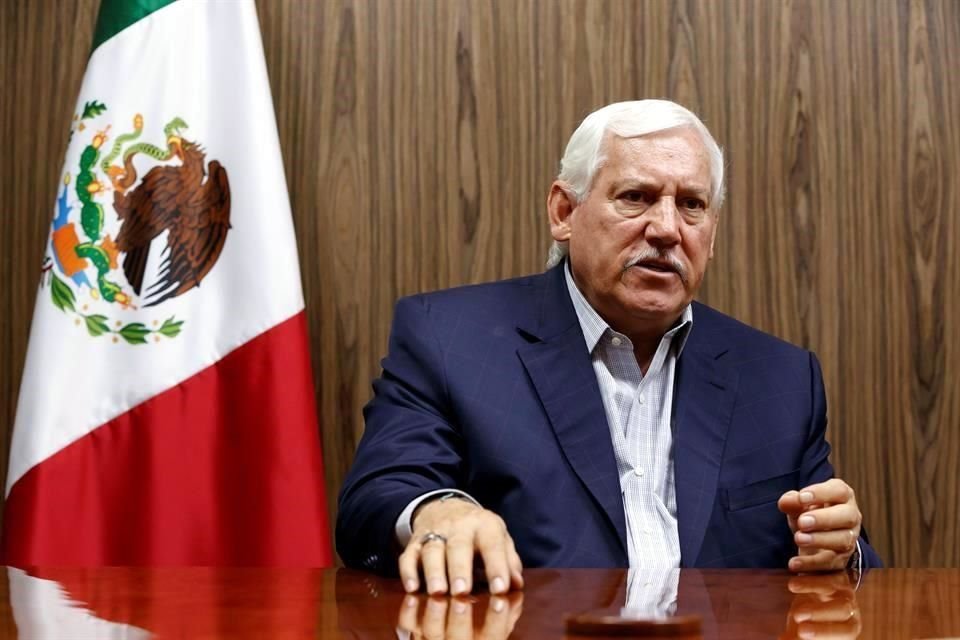 El Secretario de Agricultura y Desarrollo Rural de México, Víctor Villalobos.