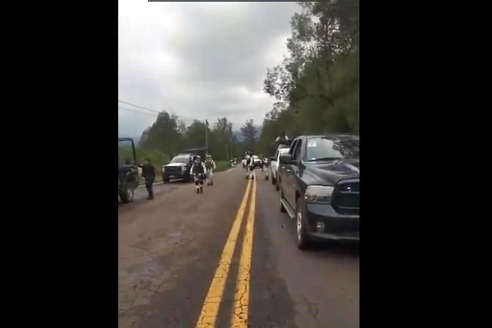 El altercado sucedió sobre la carretera Toluca-Ciudad Altamirano.