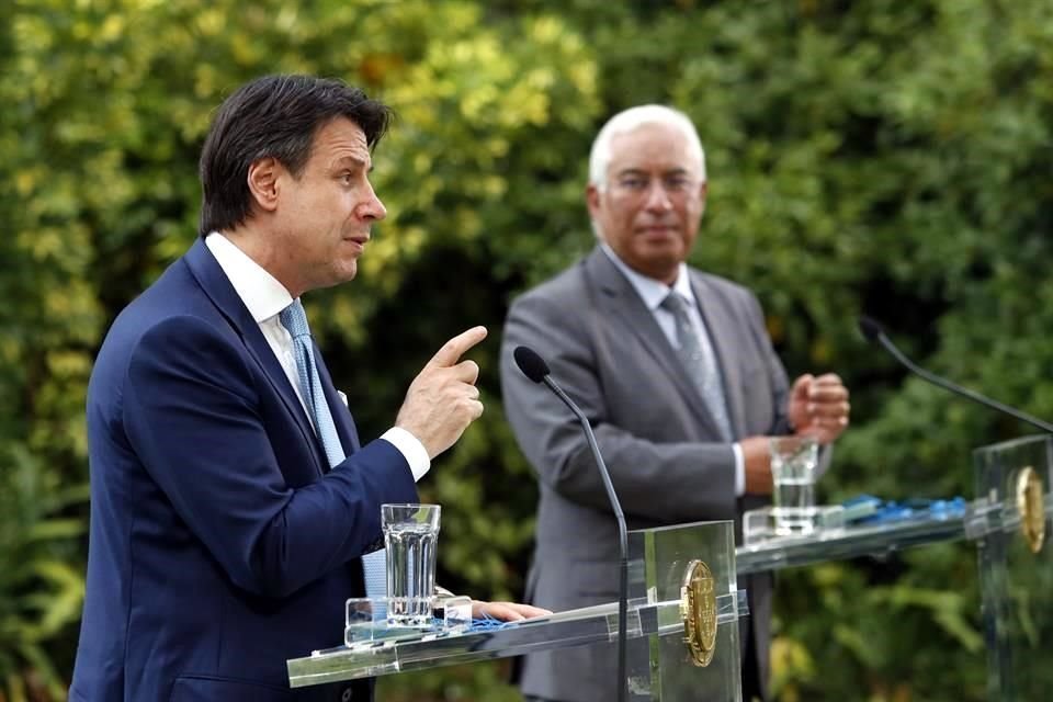 Conte y Costa coincidieron en que la UE debía dar luz verde, durante la cumbre en Bruselas la próxima semana, a la propuesta de la Comisión Europea sobre la creación de un fondo de recuperación.