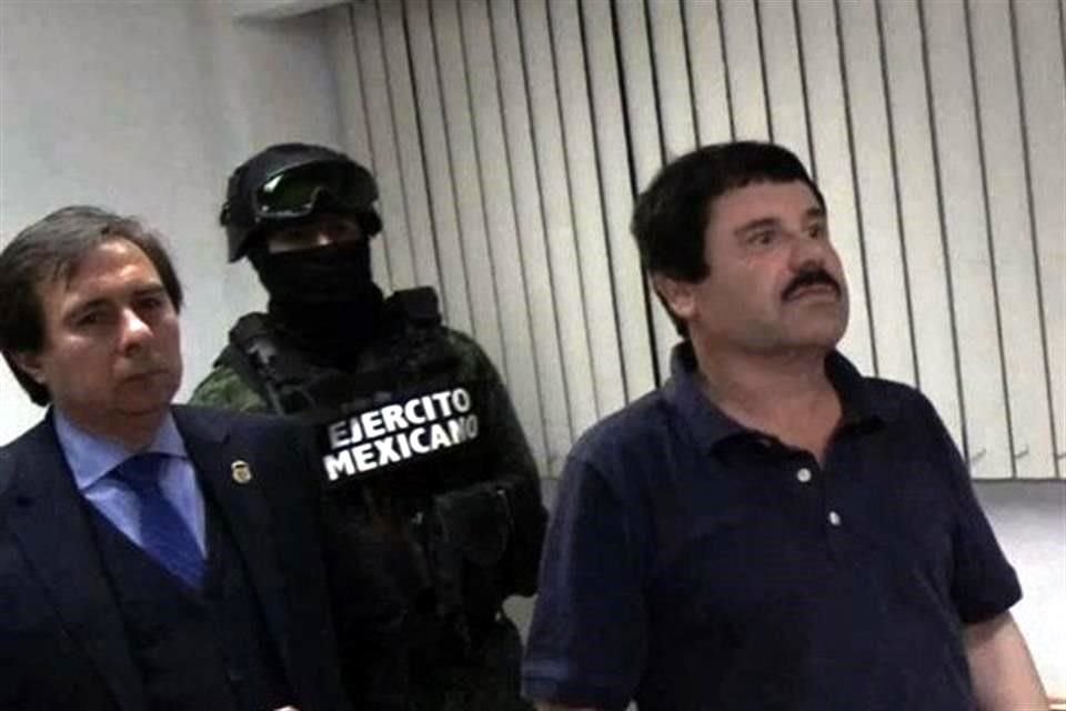 Tomás Zerón destaca en su trayectoria el arresto de Joaquín 'El Chapo' Guzmán.