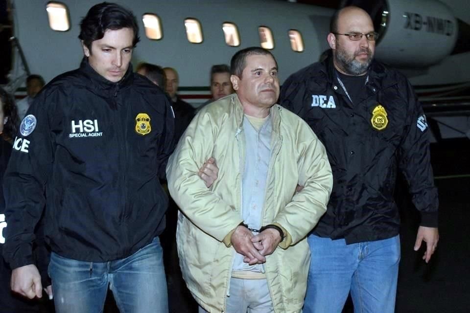 El Chapo fue sentenciado a cadena perpetua en Estados Unidos.