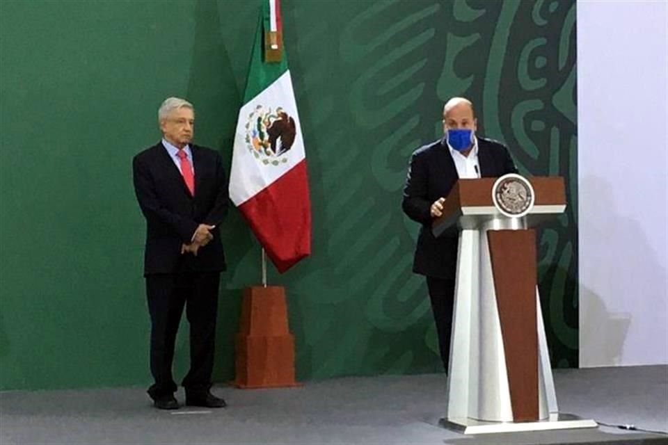 Ante AMLO, el Gobernador de Jalisco, Enrique Alfaro, dijo que corregirá lo que haya hecho mal.