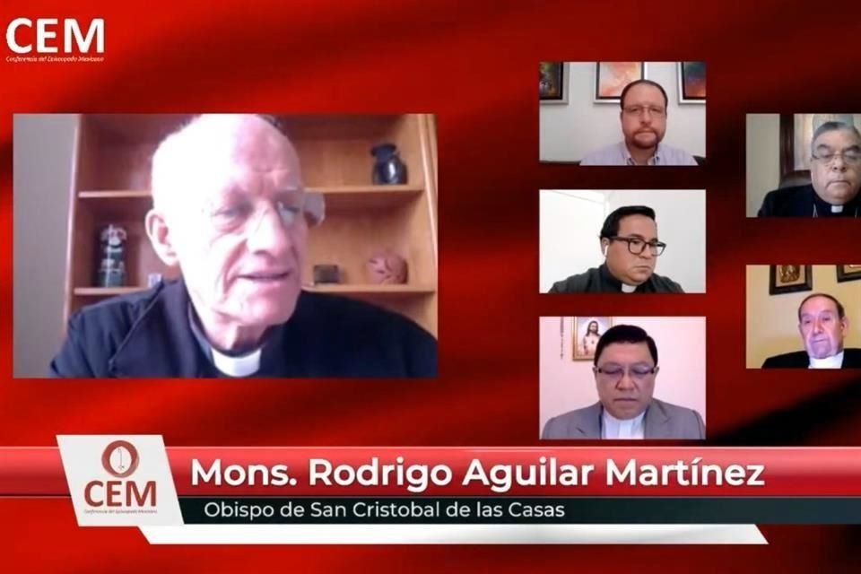Rodrigo Aguilar Martínez, Obispo de San Cristóbal de Las Casas resaltó que los niveles de violencia vistos este 2020 no tienen precedentes.