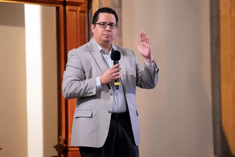 Conferencia de prensa para dar a conocer el reporte epidemiológico por Covid-19.