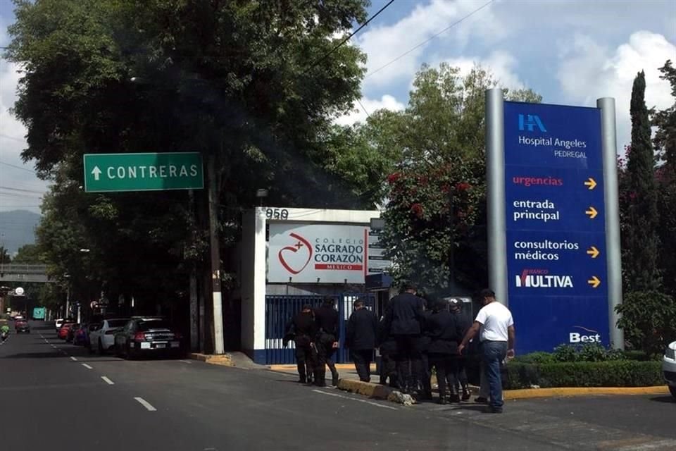 La seguridad se ha incrementado en los alrededores del nosocomio ubicado al sur de la Ciudad de México.