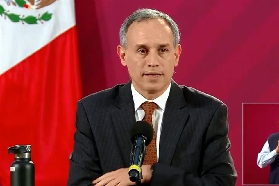 El subsecretario Hugo López-Gatell.