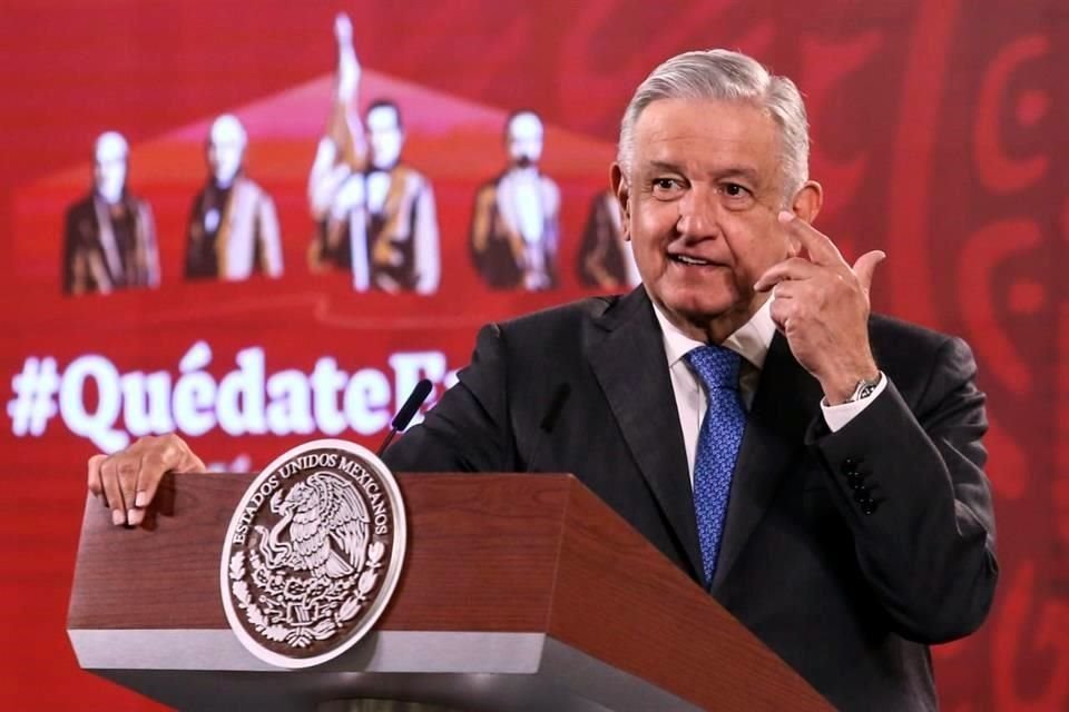 López Obrador dijo que se presentará con mucha anticipación el proyecto de presupuesto para el próximo año.