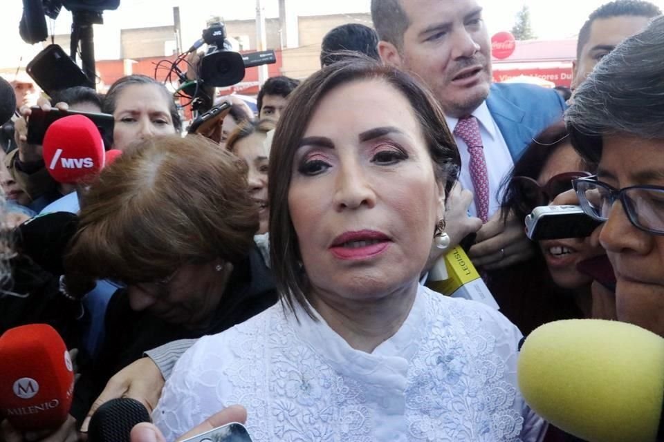 'Antes eran 'tehuacanazos', hoy es prisión', dijo la defensa de Rosario Robles.