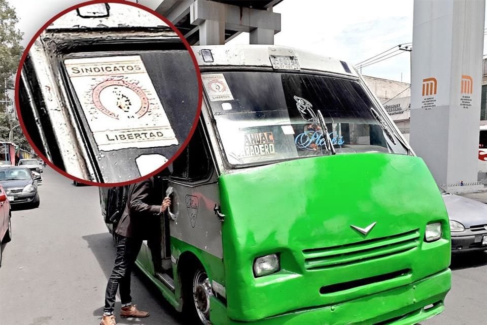 Conductores de las rutas 13 y 14, de Iztapalapa y Coyoacán, acusaron que son obligados a pagar hasta 200 pesos por unidad a supuestos integrantes del sindicato Libertad.