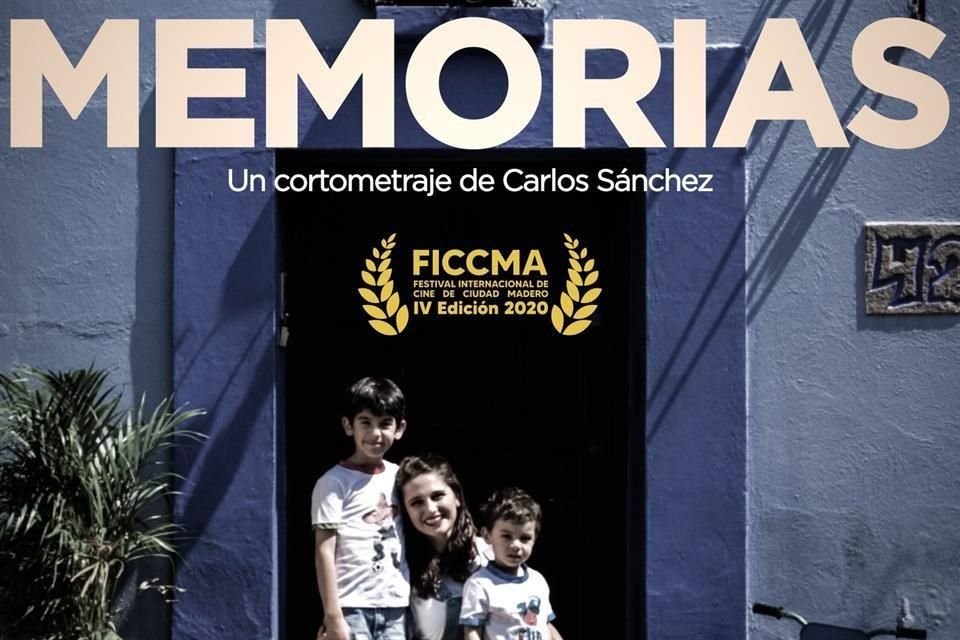 Cartel del cortometraje 'Memorias', dirigido por Carlos Sánchez.