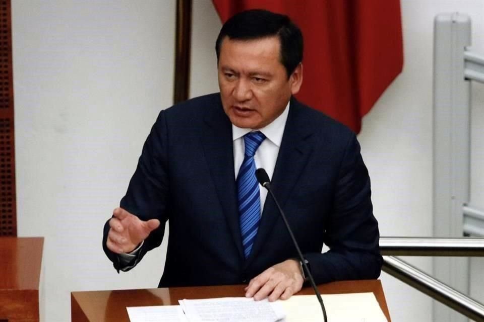 Titular de Segob en Gobierno de Peña Nieto, Miguel Ángel Osorio Chong, aseguró que 'no tenía conocimiento' del sistema de espionaje Pegasus.