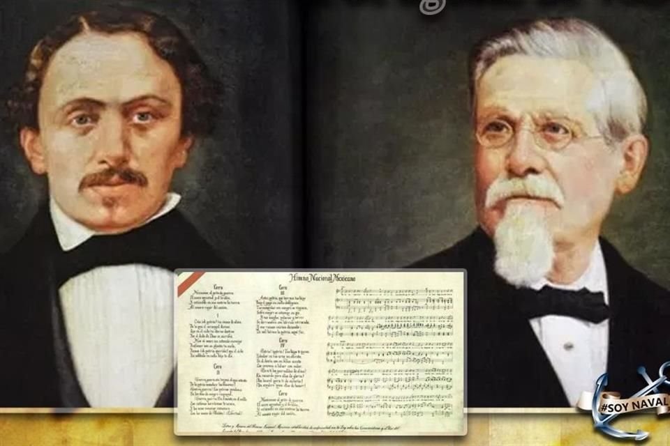 El 15 de septiembre de 1854 se estrenó el nuevo Himno Nacional en el Teatro Santa Anna de la Ciudad de México.