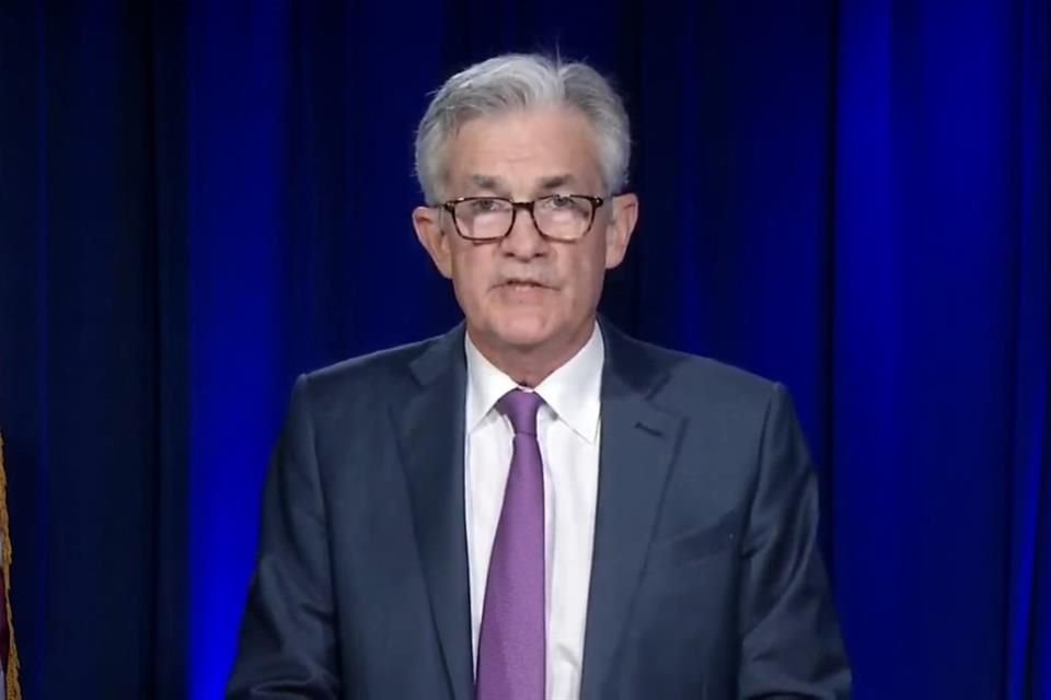 Jerome Powell, presidente de la Reserva Federal (Fed).