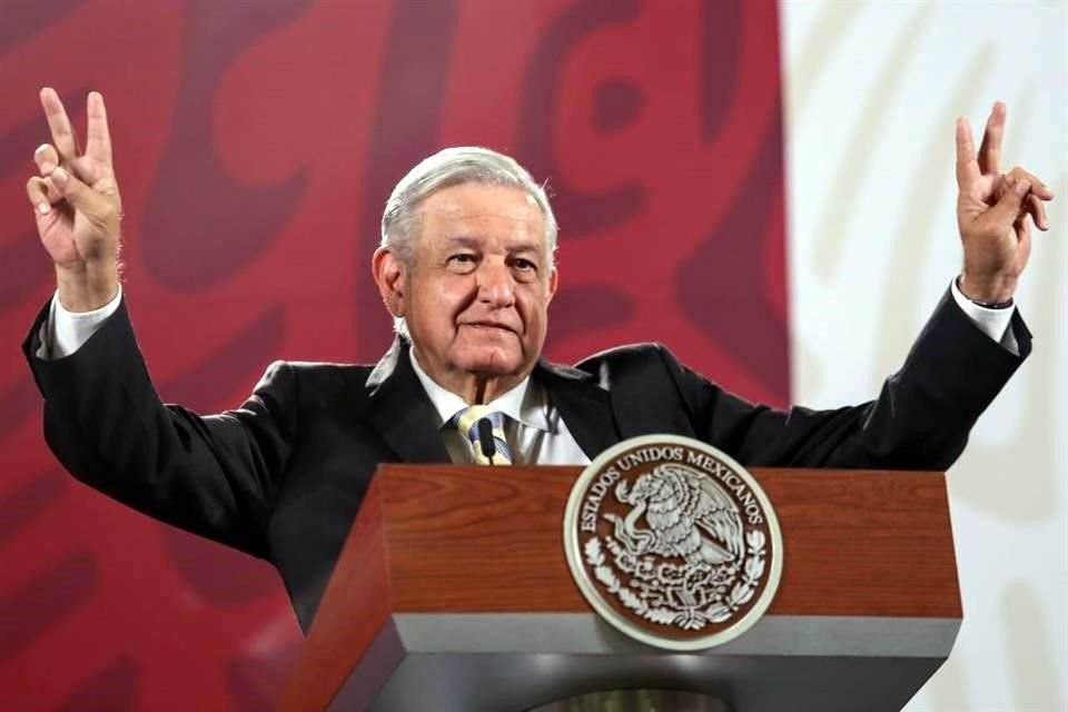 López Obrador afirmó que con Estados Unidos, la relación es de amor y paz.