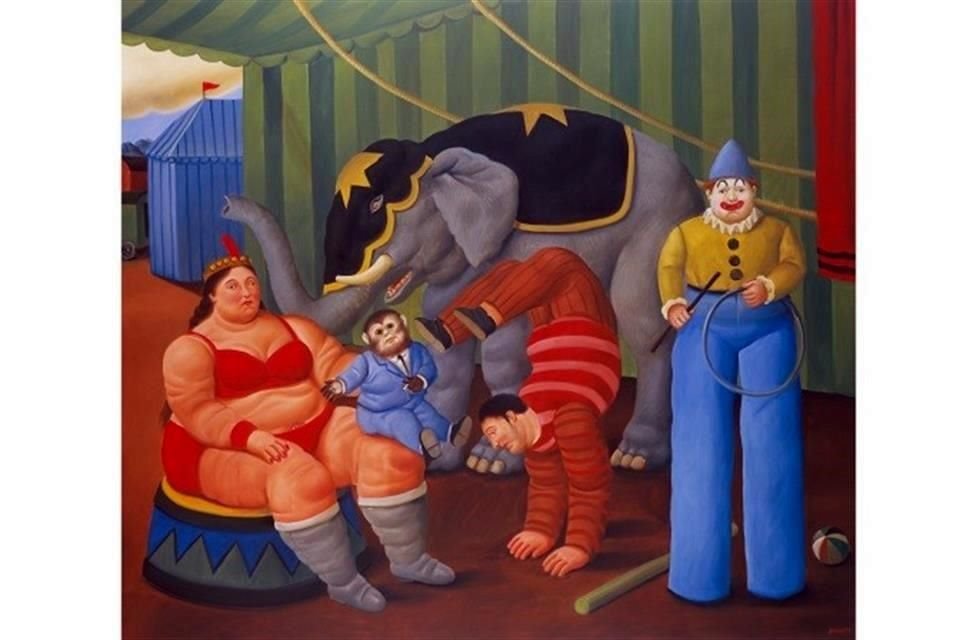 La muestra Botero '60 años de pintura', reúne 67 obras del artista de 88 años de edad, provenientes de colecciones en Europa.