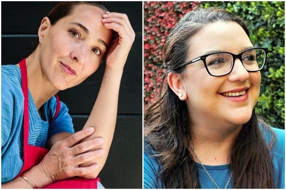 La activista feminista Arussi Unda (der.) y la chef Gabriela Cámara fueron elegidas entre las 100 personas más influyentes por la revista TIME.