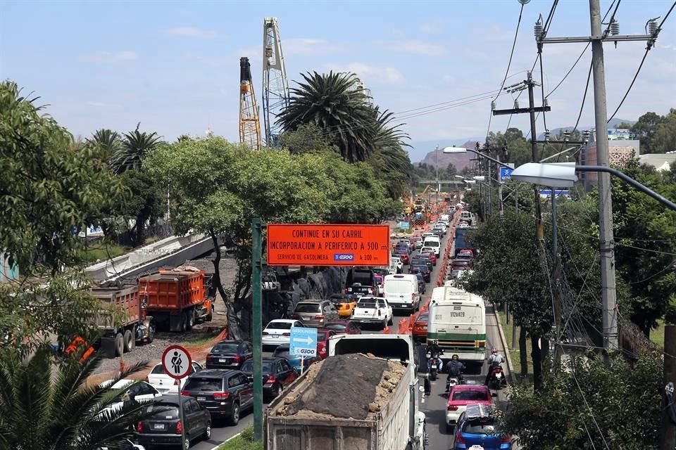 Los pueblos y barrios de Xochimilco señalan que las obras que se realizan en la zona de Cuemanco no incluye a los usuarios vulnerables: peatones y ciclistas.