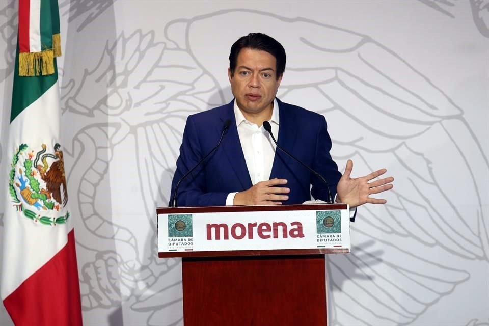Mario Delgado, aspirante a la dirigencia nacional de Morena.