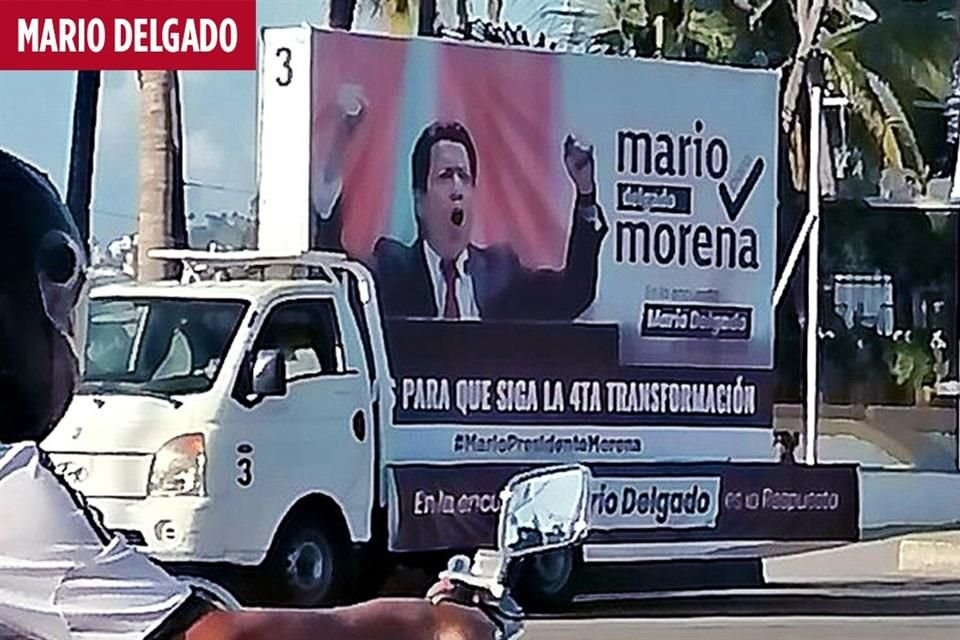 Sin aclarar recursos que usan para campaña, aspirantes a dirigir Morena, Mario Delgado y Gibrán Ramírez, han recorrido estados del País.