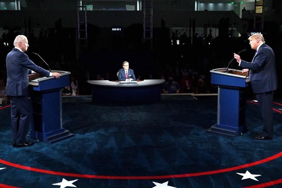 Donald Trump y Joe Biden tuvieron su primer debate presidencial.