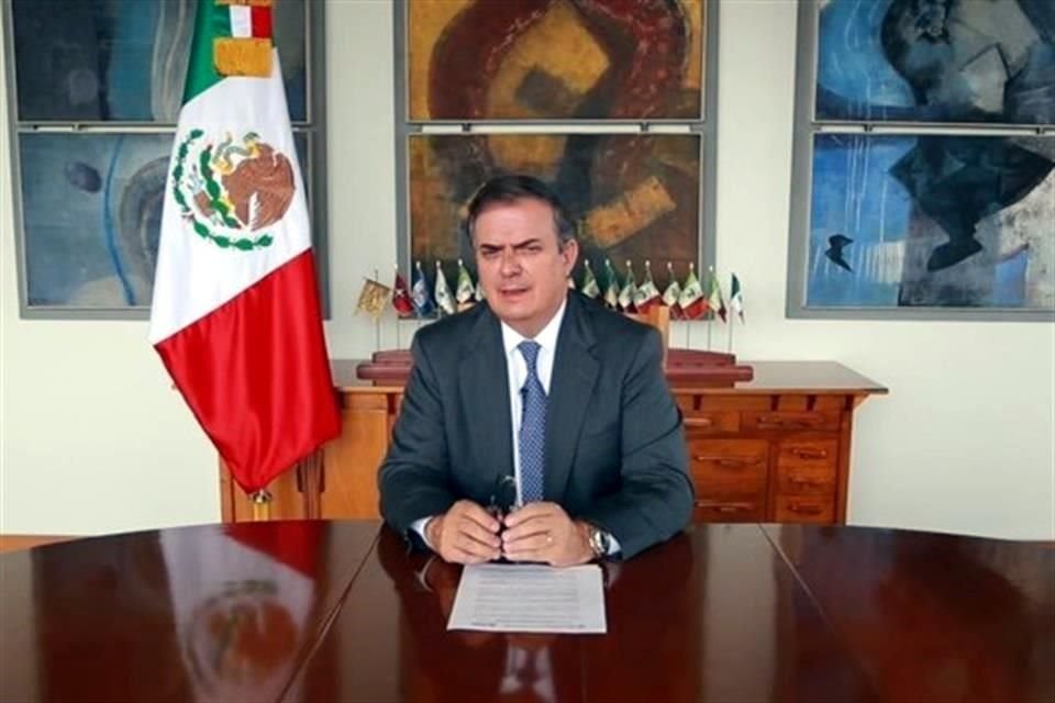 Marcelo Ebrard, Canciller de México.