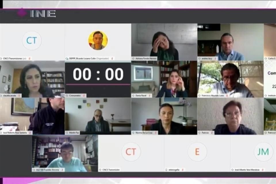 La Comisión de prerrogativas sesionó a distancia.