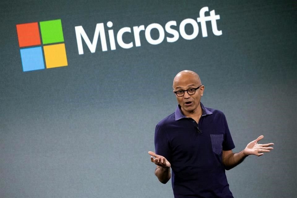 Satya Nadella, presidente ejecutivo de Microsoft.
