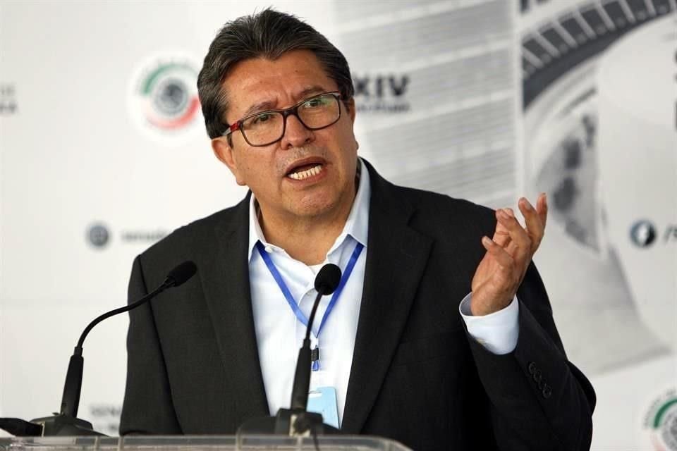 Ricardo Monreal, presidente de la Jucopo en el Senado.