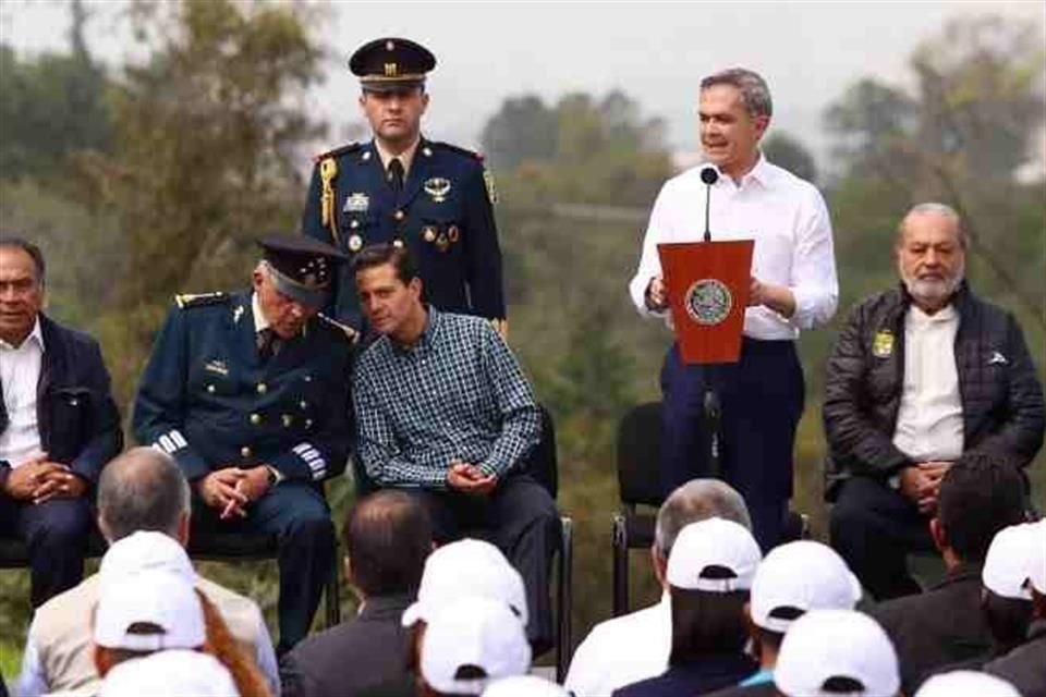 La Ley de Seguridad Interior que impuls Pea Nieto, junto con Cienfuegos, fue invalidada por la SCJN en 2018.