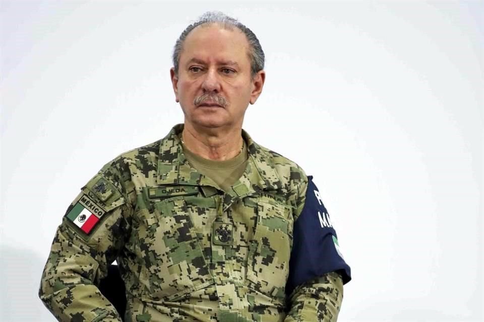 Secretario de Marina, Rafael Ojeda Durán.
