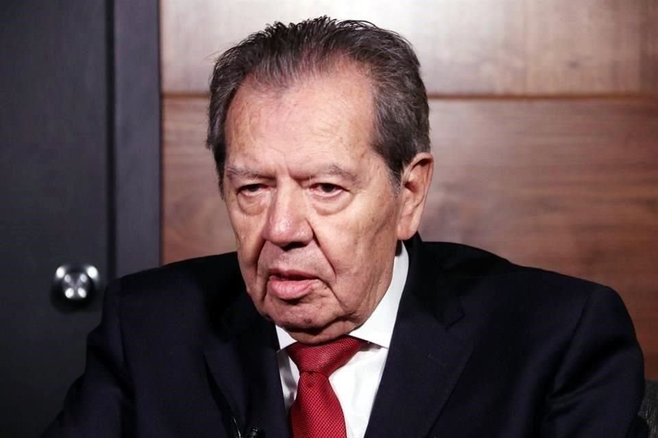 Porfirio Muñoz Ledo, candidato a la dirigencia de Morena.