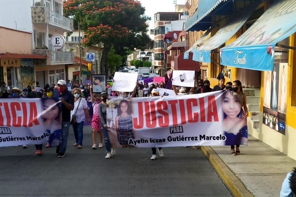 Protesta en Chilpancingo.