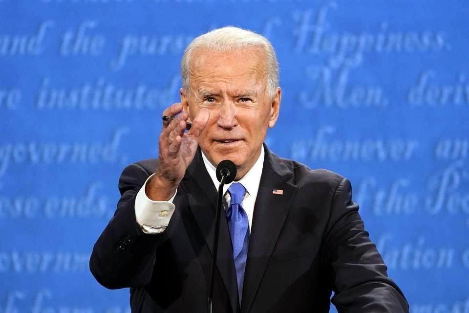 Joe Biden, candidato demócrata a la Presidencia de EU.