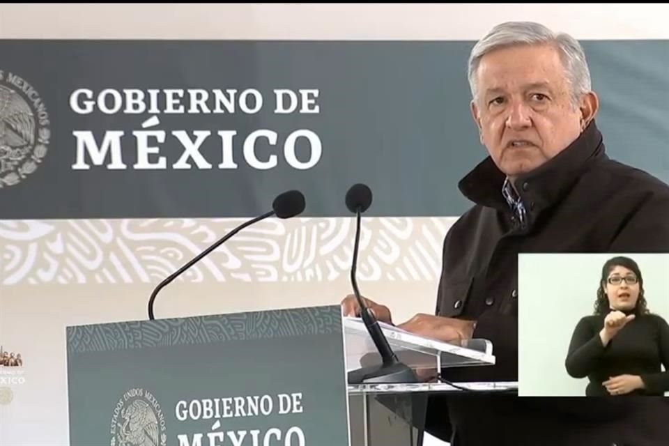 El Presidente López Obrador se encuentra de gira por Nava, Coahuila.