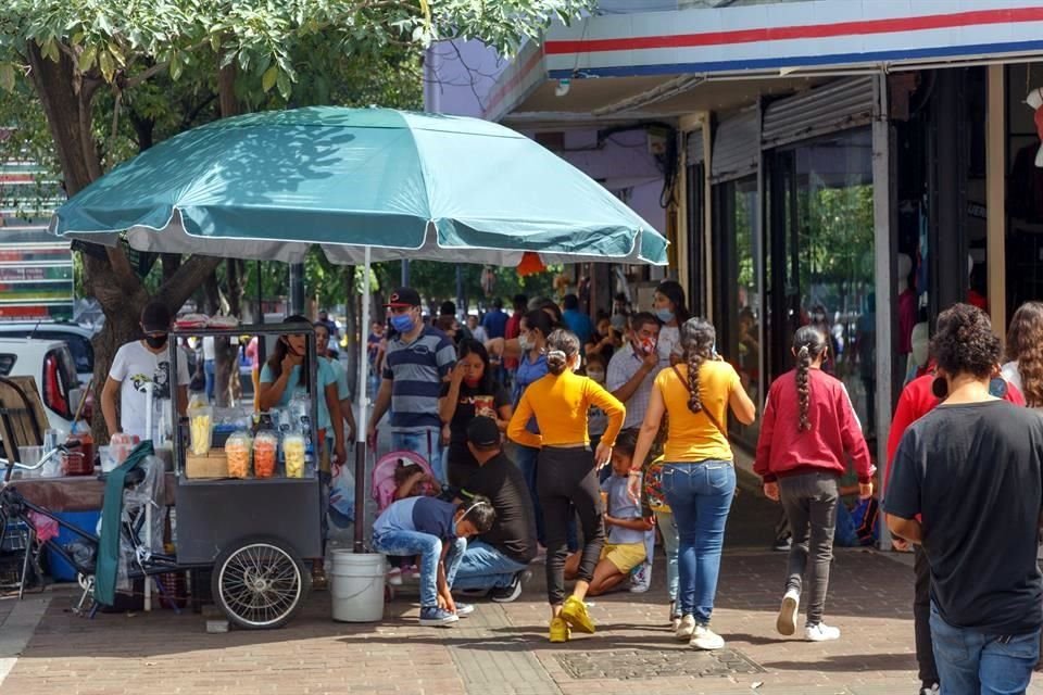 Jalisco presenta un aumento de casos de Covid-19.