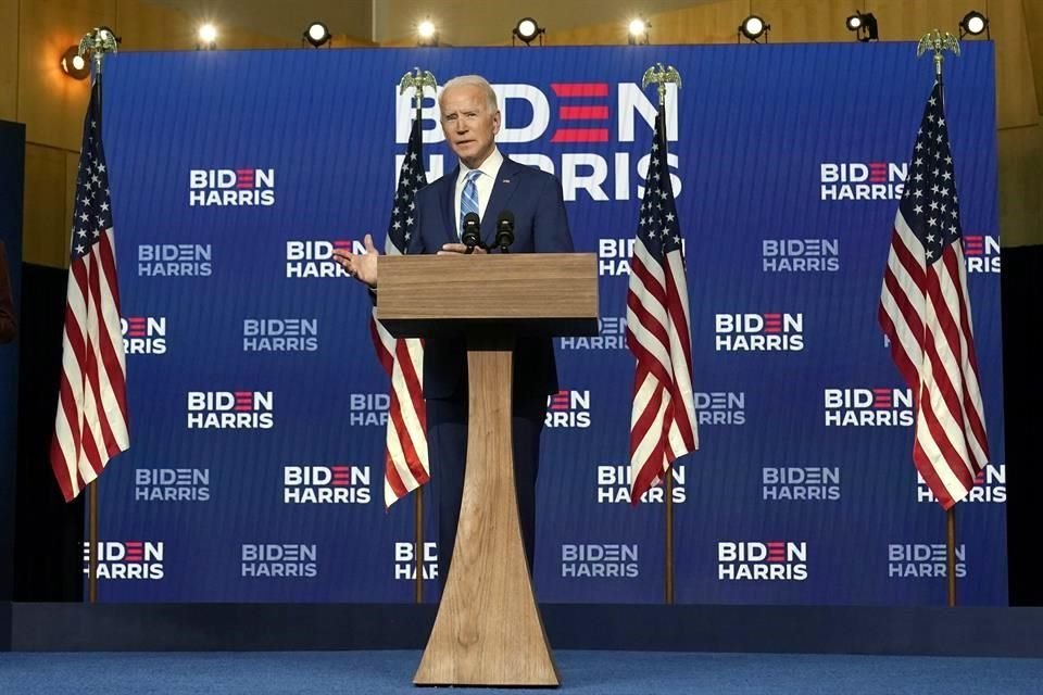 El candidato demócrata a la presidencia de Estados Unidos, Joe Biden.