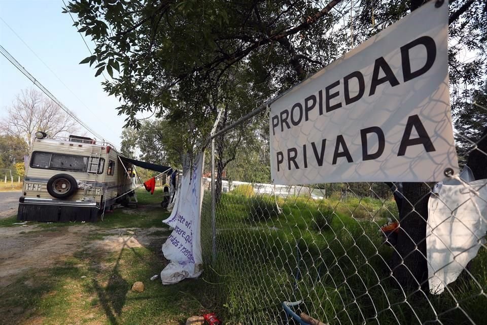 Activistas exigen que se detallen los amparos ganados en el Área de Valor Ambiental sobre la Loma de Tarango, en Álvaro Obregón.