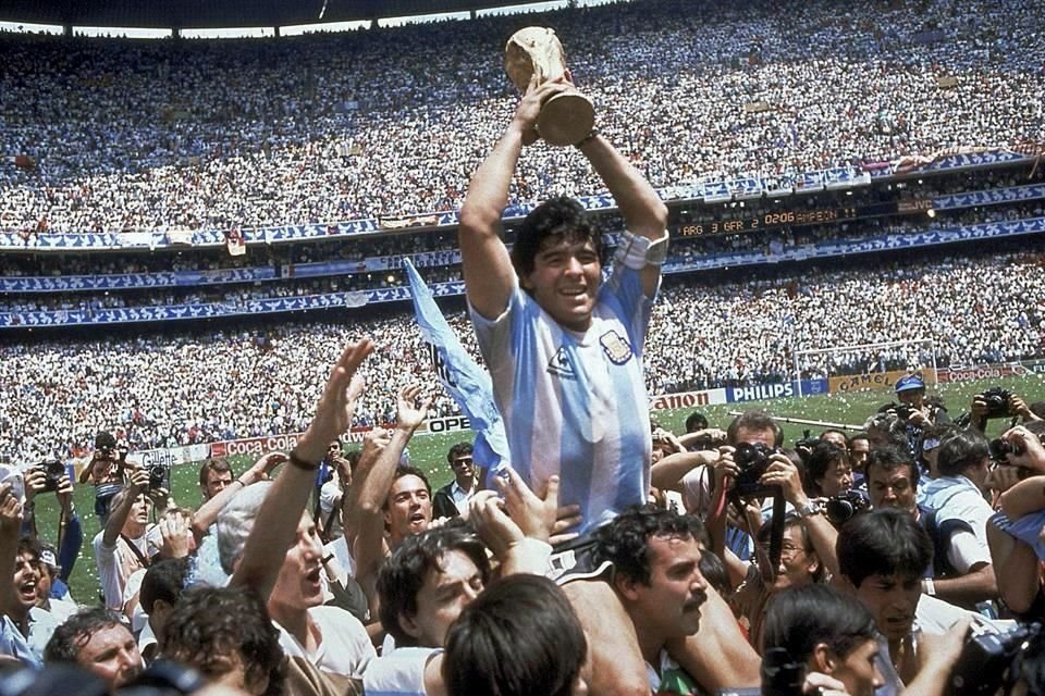 El astro argentino conquistó la gloria en el Mundial de 1986.