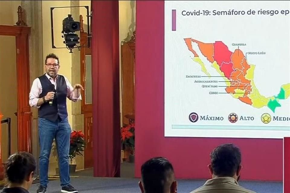 Ssa da informe diario sobre coronavirus en México.