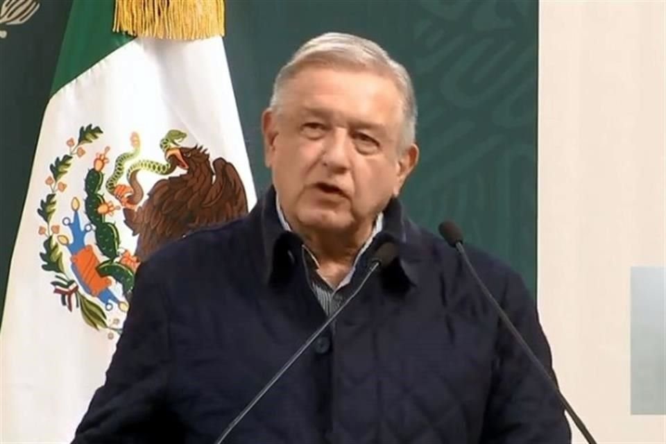 López Obrador desde Playas de Rosarito, Baja California.