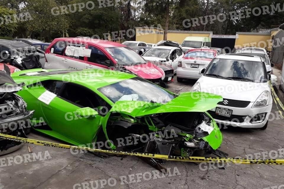 Ambos autos fueron trasladados a la Agencia del Ministerio Público de la Alcaldía de Miguel Hidalgo.