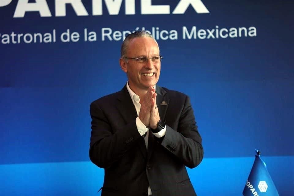 José Medina Mora, líder de Coparmex.